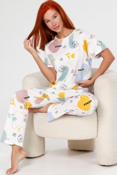 Пижама трикотажная с брюками Iv-capriz