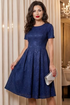 Праздничное платье тёмно-синего цвета Триумфальный выход, нью SelenaSonata