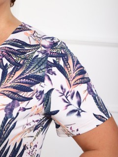 Футболка белая трикотажная с принтом Iv-capriz(фото6)