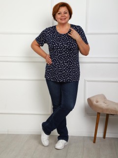 Футболка чёрная трикотажная с принтом Iv-capriz(фото7)