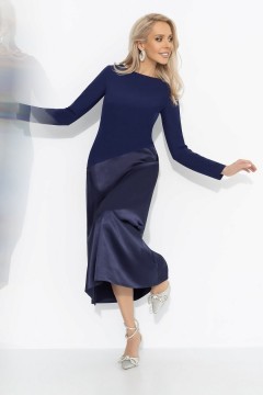 Платье чёрное комбинированное Charutti(фото2)