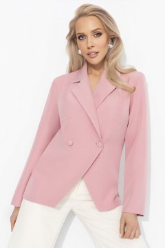 Жакет розовый с застёжкой на пуговицу Charutti