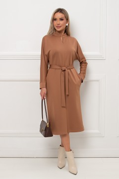 Платье трикотажное с поясом Кэнти №10 Valentina