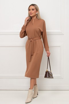 Платье трикотажное с поясом Кэнти №10 Valentina(фото4)