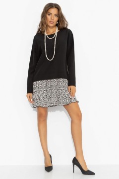 Платье чёрное в стиле Шанель Charutti(фото2)