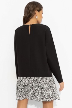 Платье чёрное в стиле Шанель Charutti(фото7)