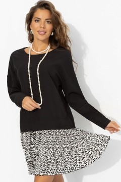 Платье чёрное в стиле Шанель Charutti(фото8)