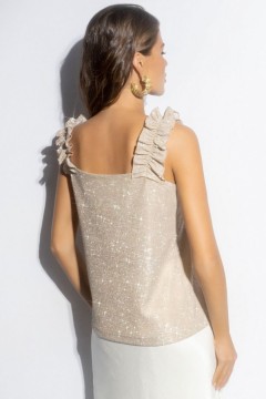 Топ нарядный сверкающий Charutti(фото7)