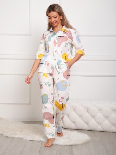 Пижама трикотажная с брюками Iv-capriz(фото4)