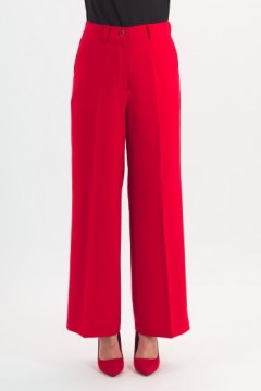 Брюки классические красного цвета Braslava(фото3)
