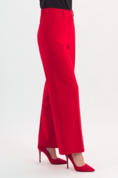 Брюки классические красного цвета Braslava(фото5)