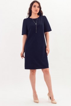 Платье короткое синего цвета Braslava