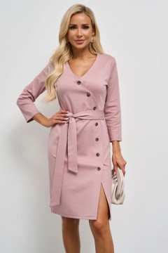 Платье трикотажное с поясом Jetty