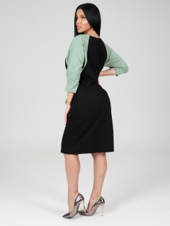 Платье чёрное из футера с карманами Iv-capriz(фото8)