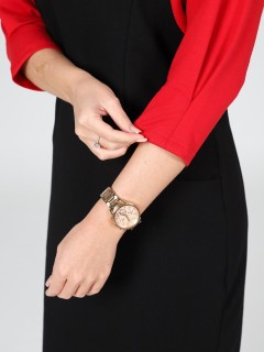 Платье чёрное из футера с карманами Iv-capriz(фото5)