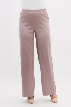 Брюки-палаццо светло-серого цвета Braslava(фото4)