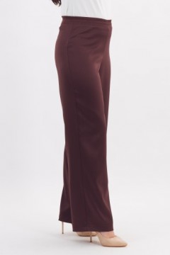 Брюки-палаццо коричневого цвета Braslava(фото5)