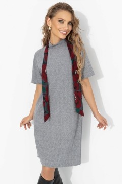 Платье вязаное серого цвета Charutti(фото2)
