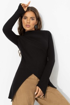 Лонгслив трикотажный чёрного цвета Charutti