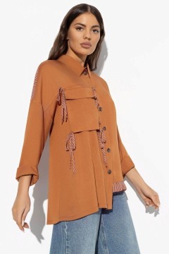 Рубашка медного цвета Charutti(фото5)