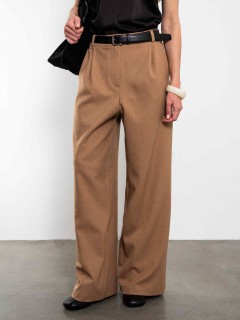 Брюки палаццо песочного цвета Kosmos(фото3)