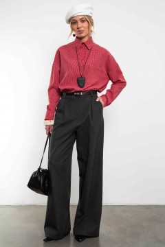 Брюки палаццо в цвете графит Kosmos(фото2)