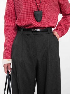 Брюки палаццо в цвете графит Kosmos(фото4)