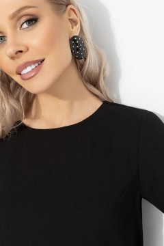 Платье чёрное с карманами Charutti(фото4)