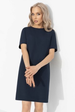 Платье синее с креативной застёжкой Charutti(фото6)