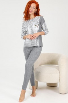 Пижама трикотажная с брюками Iv-capriz