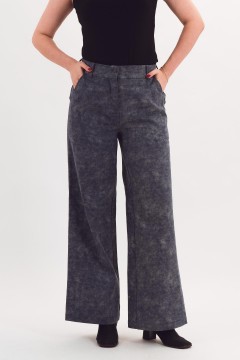 Брюки прямые синие Braslava(фото2)