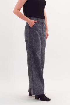 Брюки прямые синие Braslava(фото4)