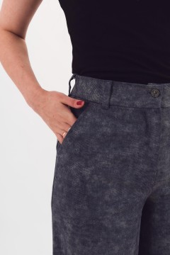 Брюки прямые синие Braslava(фото3)