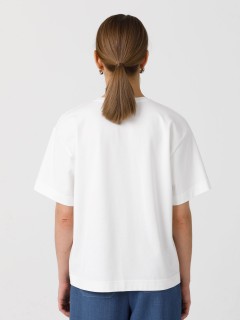 Футболка белая с принтом Priz(фото5)