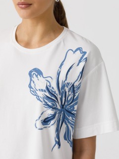 Футболка белая с принтом Priz(фото4)