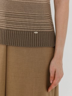 Блуза вязаная в полоску Priz(фото5)