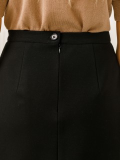 Юбка чёрная трикотажная Priz(фото5)