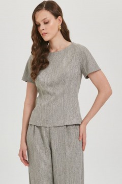 Блузка с цельнокроеным рукавом Priz