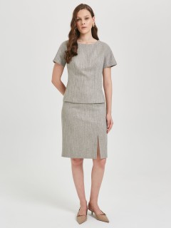 Блузка с цельнокроеным рукавом Priz(фото5)