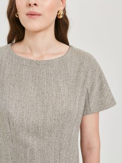 Блузка с цельнокроеным рукавом Priz(фото4)