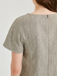 Блузка с цельнокроеным рукавом Priz(фото6)