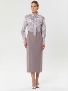 Блузка со съёмным галстуком Priz(фото2)