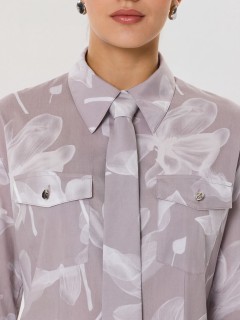 Блузка со съёмным галстуком Priz(фото7)