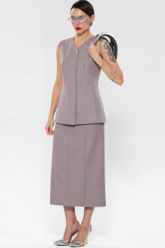 Юбка длинная в полоску Priz