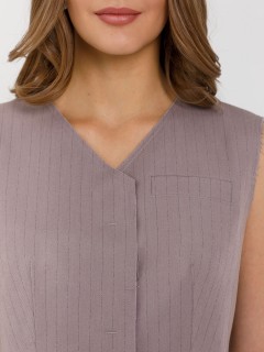 Жилет в полоску с карманами Priz(фото4)