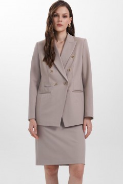 Юбка-карандаш бежевая Priz