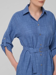 Платье А-образного силуэта с поясом Priz(фото3)