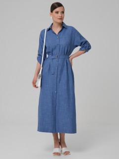 Платье А-образного силуэта с поясом Priz(фото2)