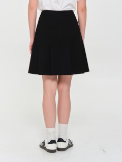 Юбка чёрная со складками Priz(фото6)