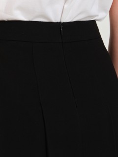 Юбка чёрная со складками Priz(фото5)